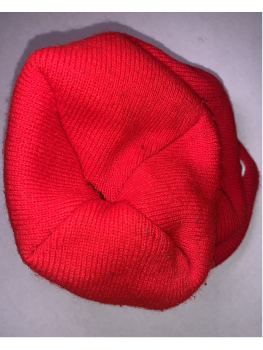 Vintage Fubu Beanie Red With Black Embroidered Logo Tag-less Winter Fall Spring - Picture 5 of 11